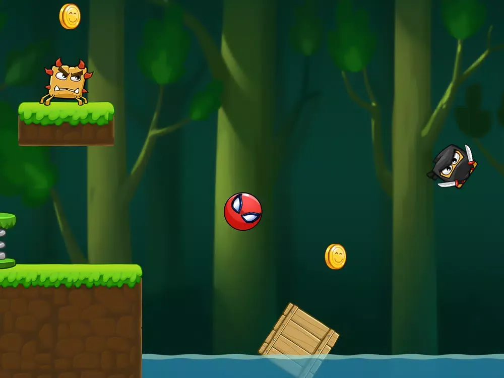 تصاویر Red Bounce Ball Adventure iPad 