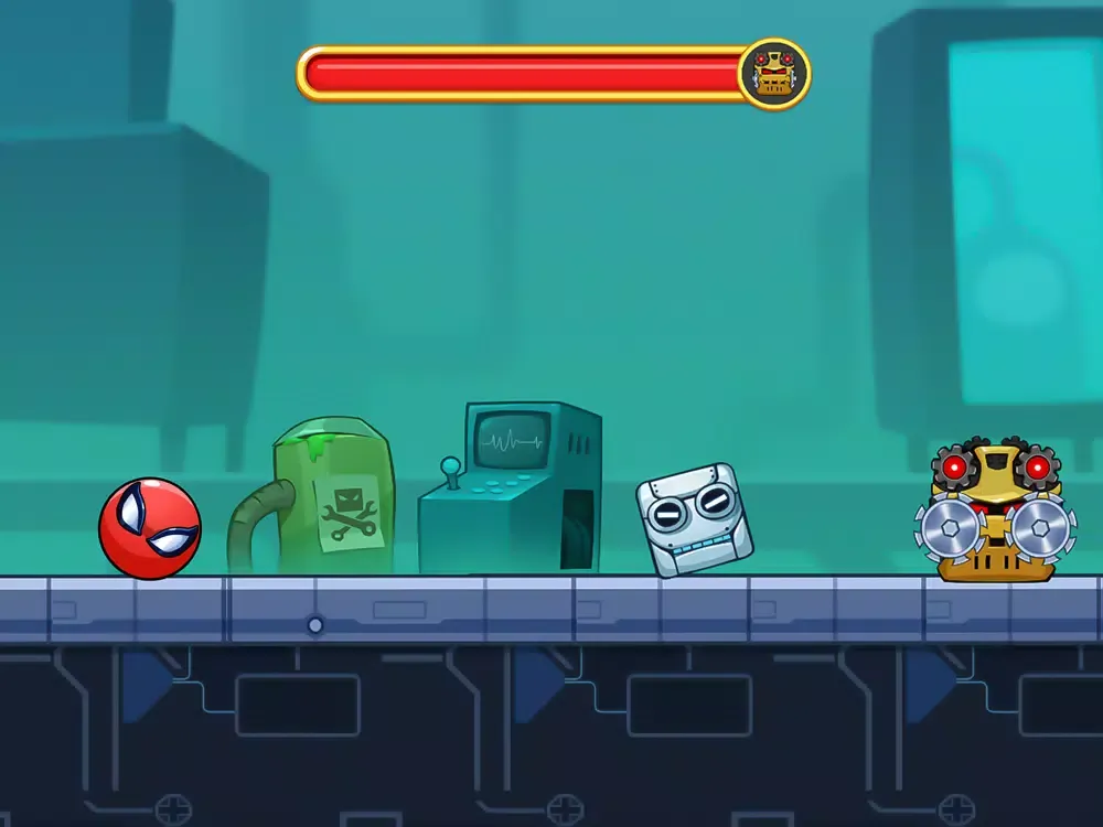 تصاویر Red Bounce Ball Adventure iPad 