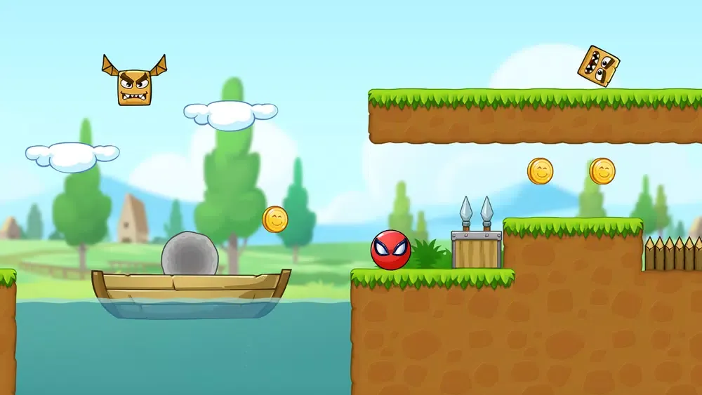 تصاویر Red Bounce Ball Adventure