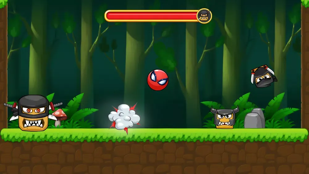 تصاویر Red Bounce Ball Adventure