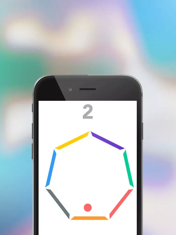 Bounce Game - balance the ball with the right color iPad  Ekran Görüntüleri