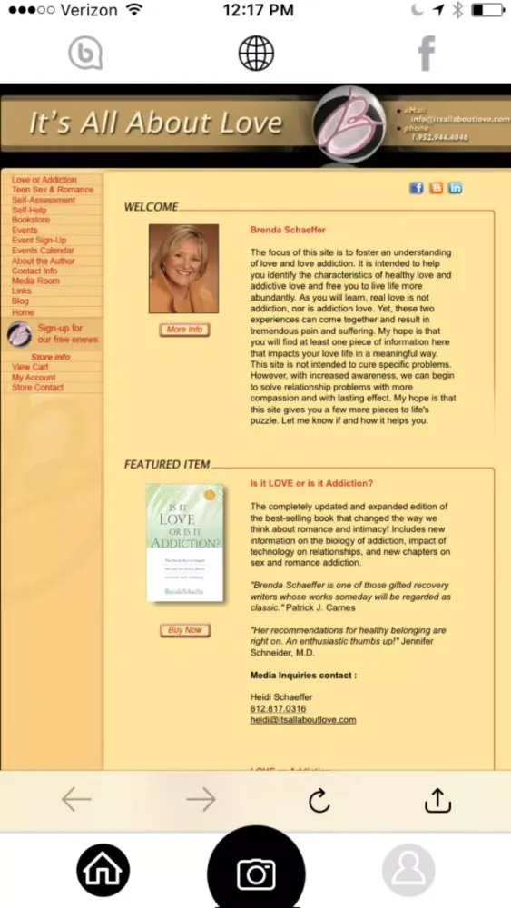 Capturas de tela do Dr. Brenda Schaeffer