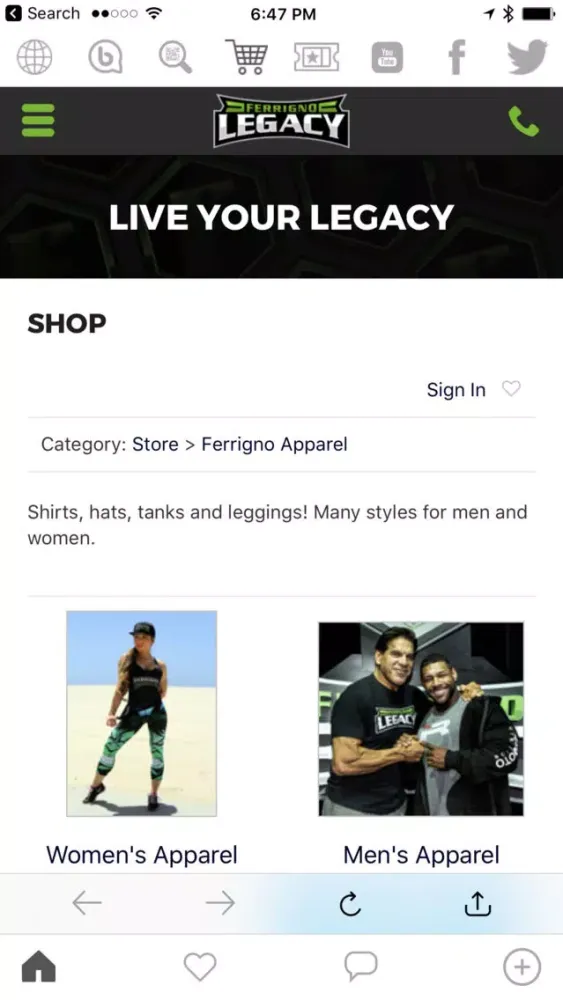 Ferrigno Legacy Screenshots