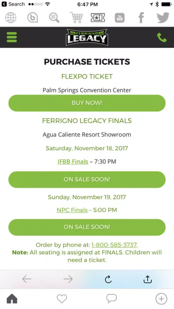 Ferrigno Legacy Screenshots