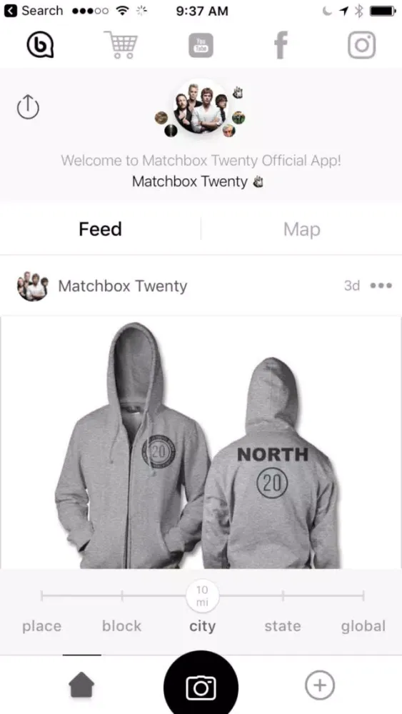 Zrzuty ekranu Matchbox Twenty - Music, Tour & Tickets (Official)
