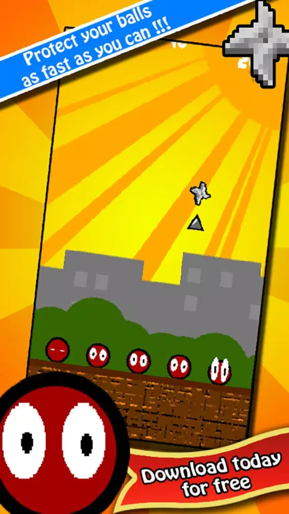 Bouncy Bouncing Shuriken Ball - by Cobalt Play Games Ekran Görüntüleri