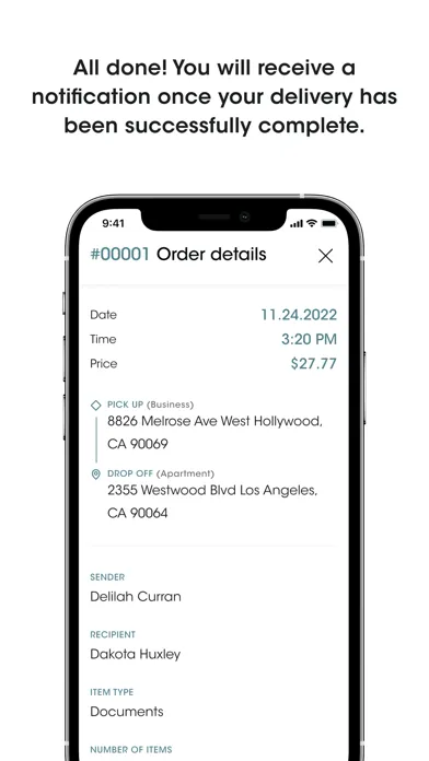 Bound - Delivery Screenshots