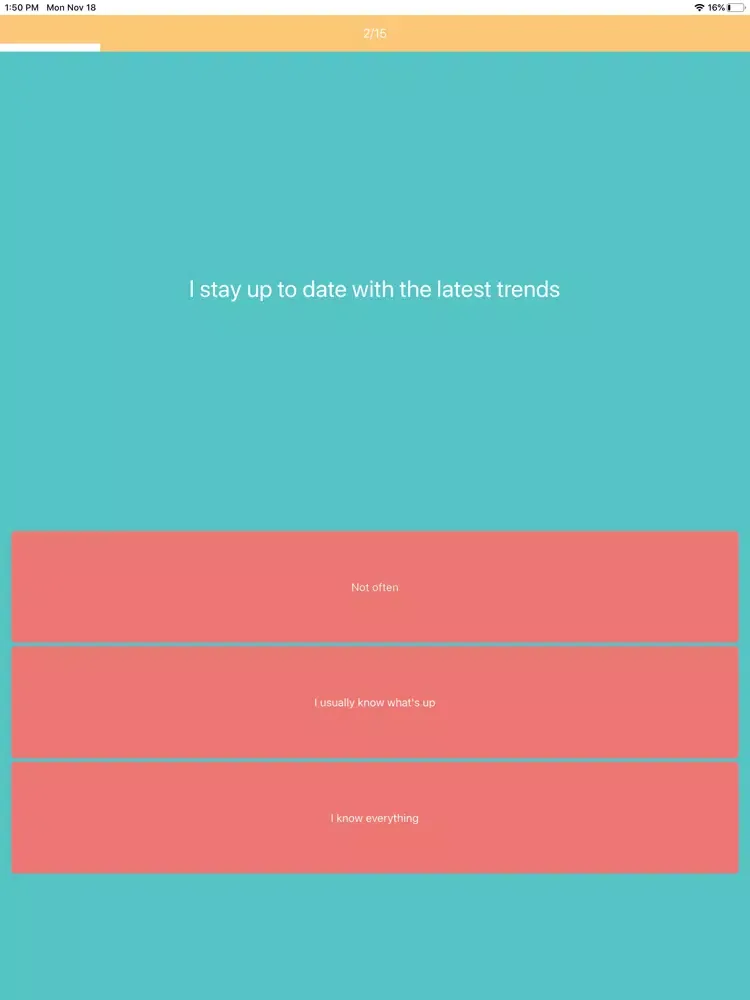Capturas de pantalla de Coolness Quiz iPad 