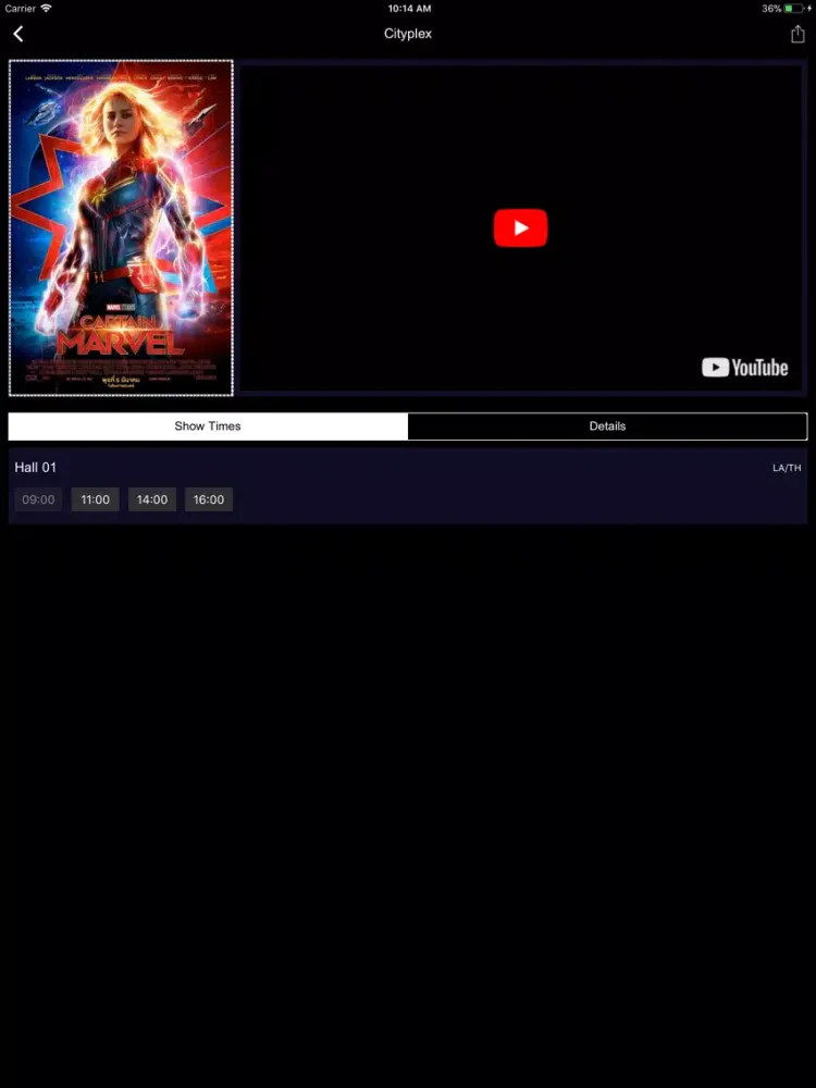 Capturas de pantalla de Cityplex Laos iPad 