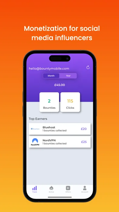 Captures d'écran de Bounty Mobile