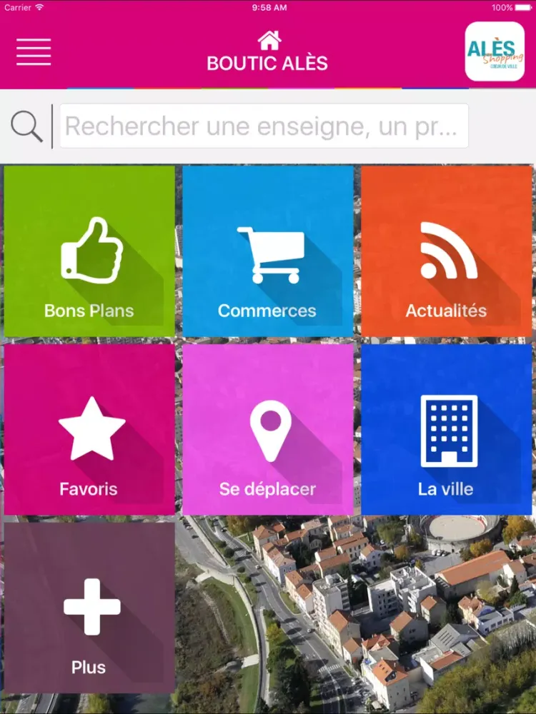 Zrzuty ekranu Boutic Alès iPad 