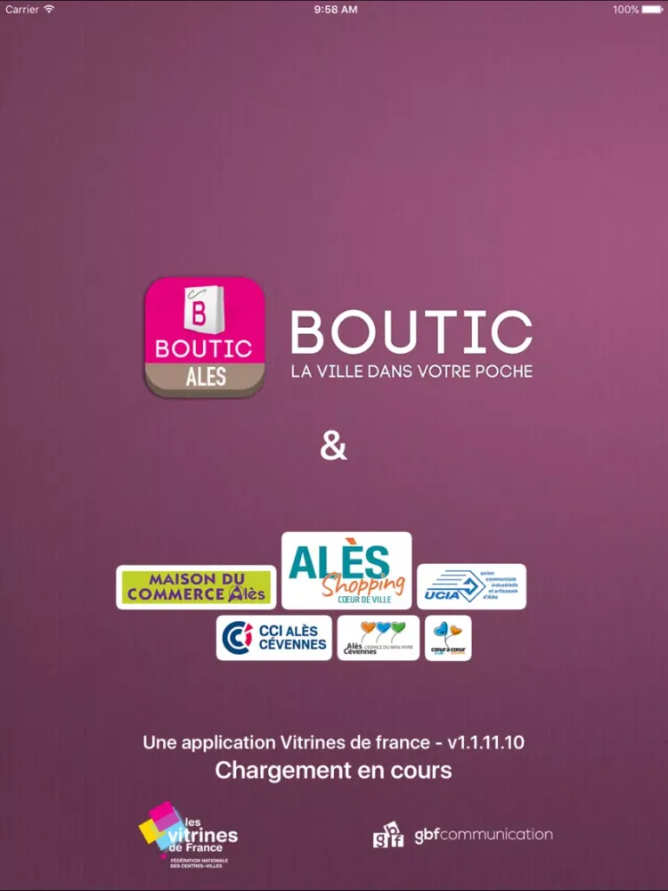 Zrzuty ekranu Boutic Alès iPad 