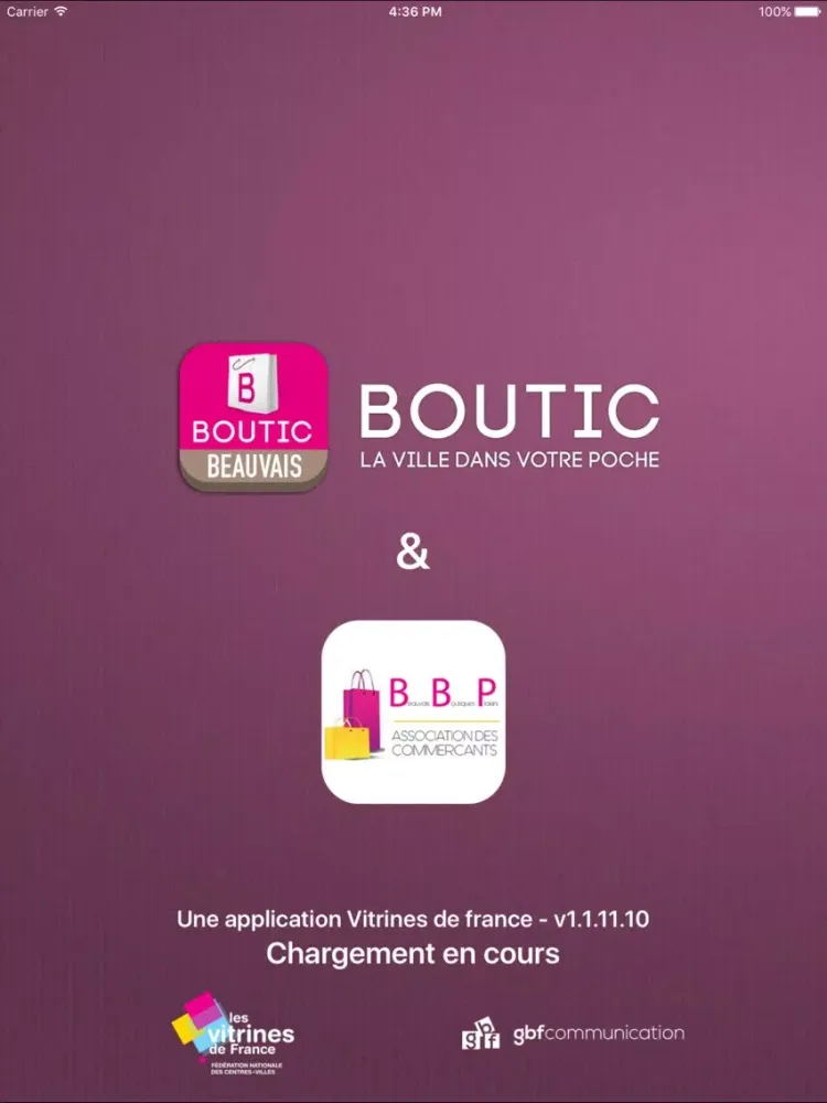Capturas de tela do Boutic Beauvais iPad 
