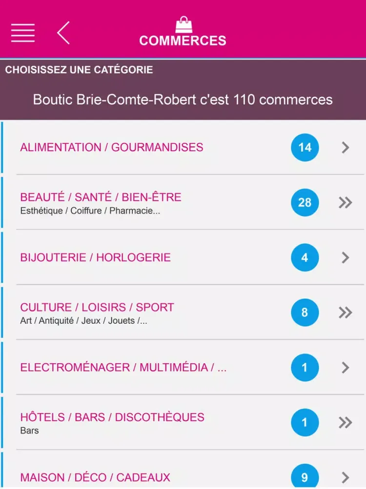 Capturas de tela do Vitrines de l'Orée de la Brie iPad 