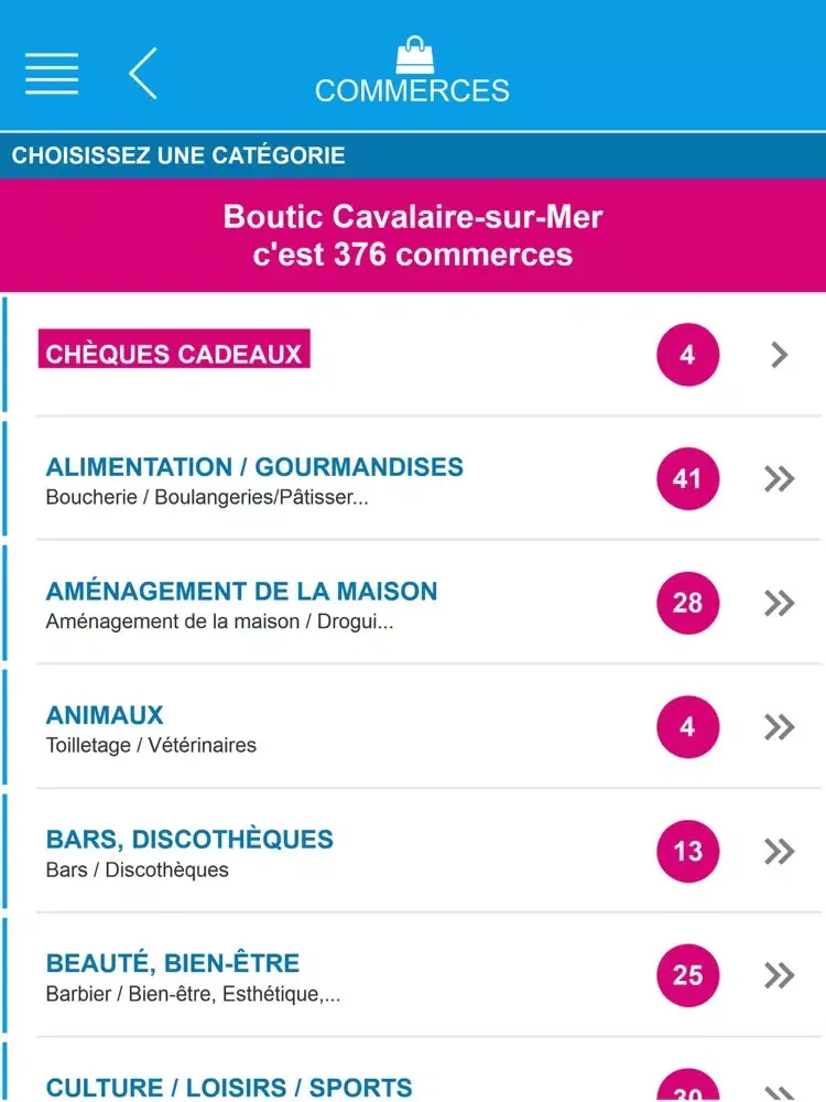 Vitrines de Cavalaire iPad  سکرین شاٹس