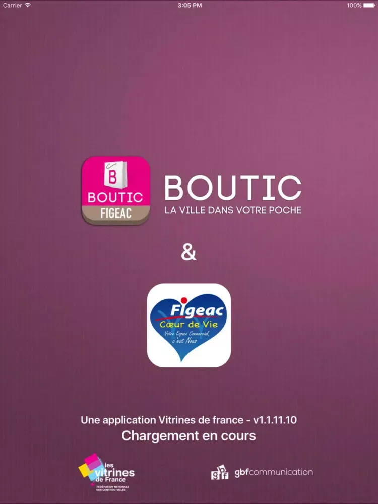 Capturas de pantalla de Boutic Figeac iPad 
