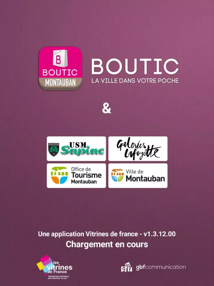 Tangkapan skrin Boutic Montauban iPad 