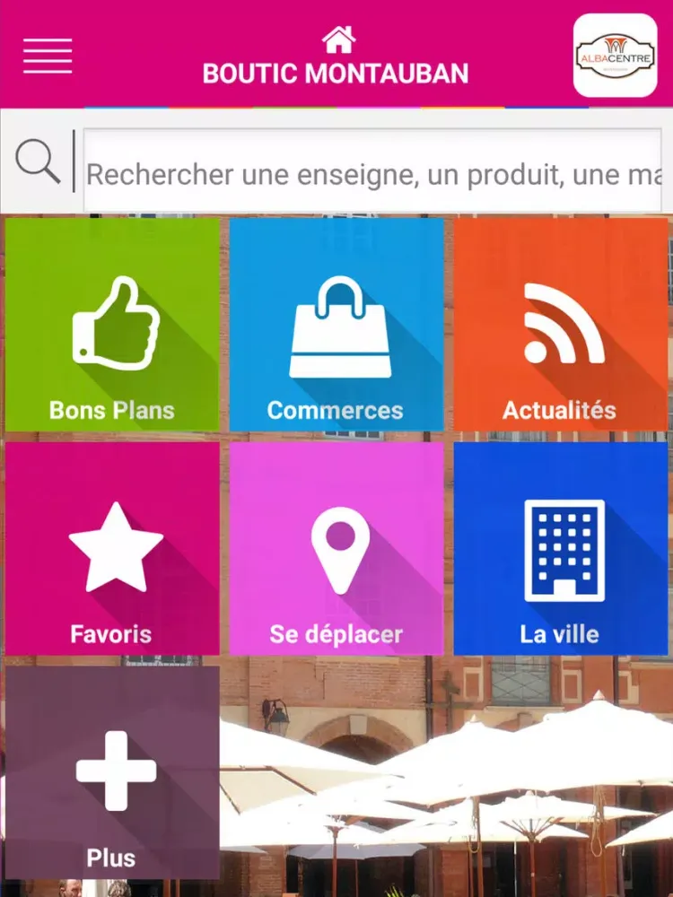 Tangkapan skrin Boutic Montauban iPad 