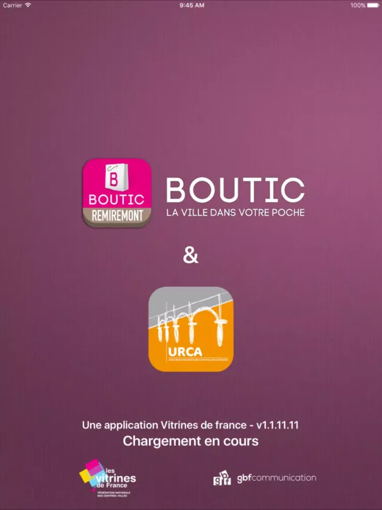 Ảnh chụp màn hình của Boutic Remiremont iPad 