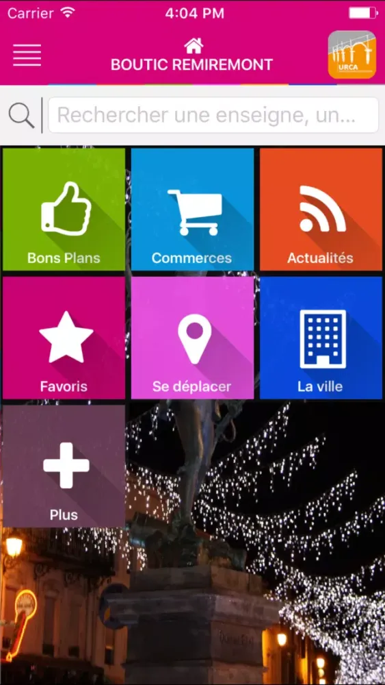 Ảnh chụp màn hình của Boutic Remiremont