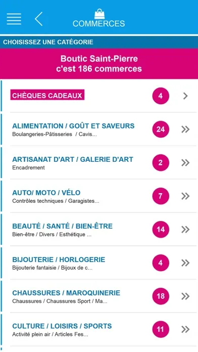 Boutic Saint-Pierre Ekran Görüntüleri