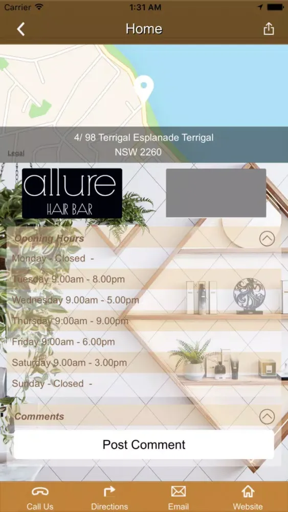 Allure Hair Bar স্ক্রিনশট