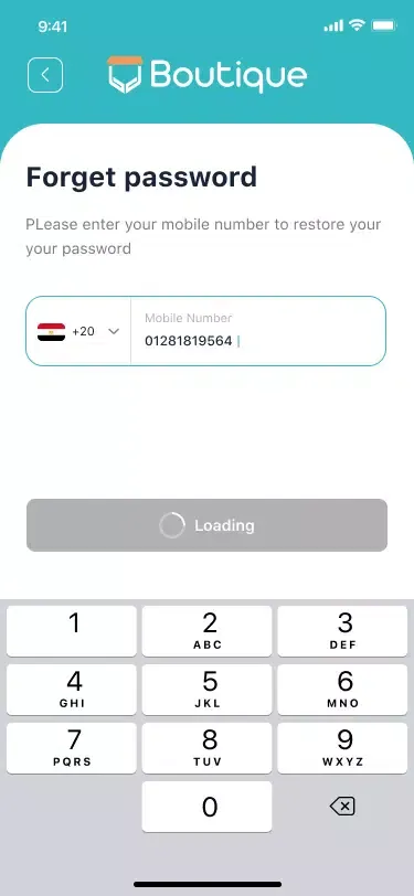 Screenshot di Boutique Store