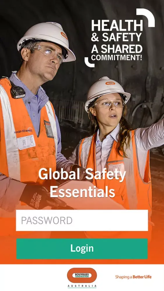 Tangkapan layar Global Safety Essentials