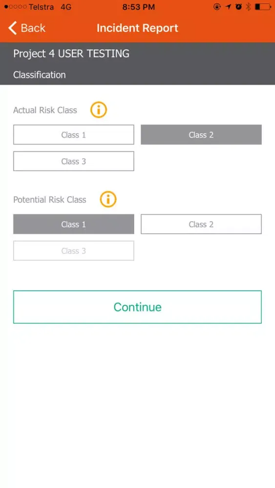 BYCA HSe-system Incident and Hazard Reporting سکرین شاٹس