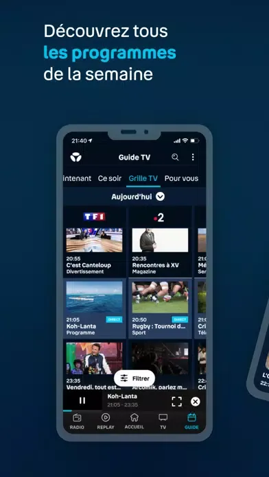 Zrzuty ekranu B.tv par Bouygues Telecom