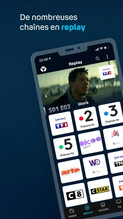 Zrzuty ekranu B.tv par Bouygues Telecom