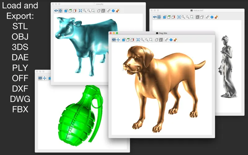 Meshman 3D Viewer应用截图