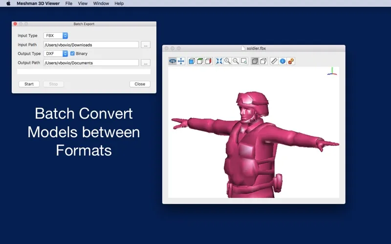 Meshman 3D Viewer应用截图
