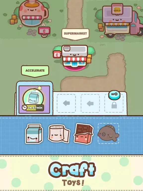Clawbert: ToyTown iPad  스크린샷