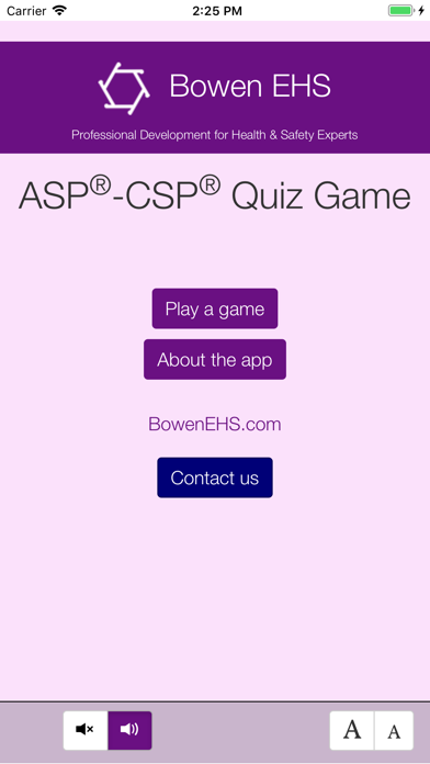 ASP-CSP Quiz Game स्क्रीनशॉट