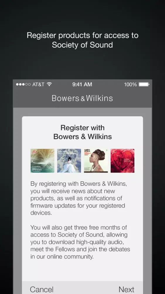 Bowers & Wilkins Control應用截圖