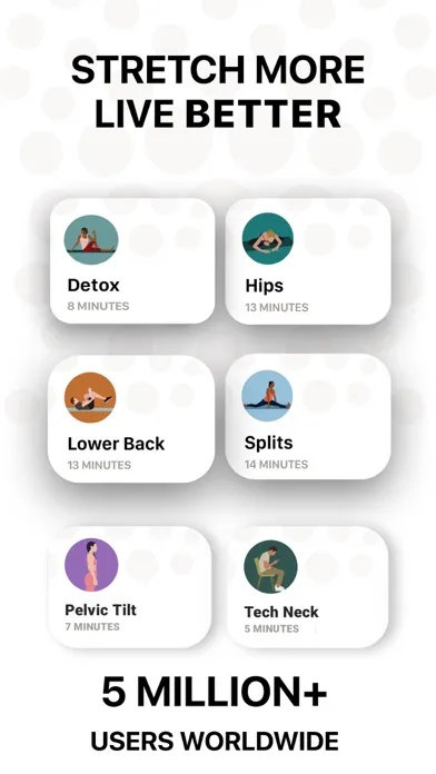 Capturas de pantalla de Stretching & Flexibility: Bend
