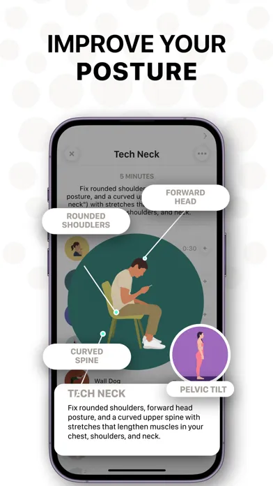 Capturas de pantalla de Stretching & Flexibility: Bend