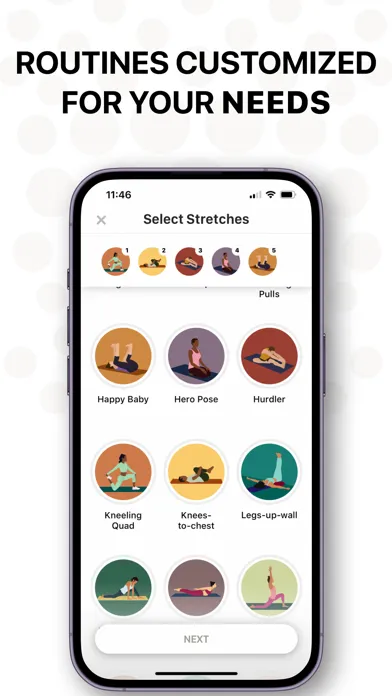 Capturas de pantalla de Stretching & Flexibility: Bend