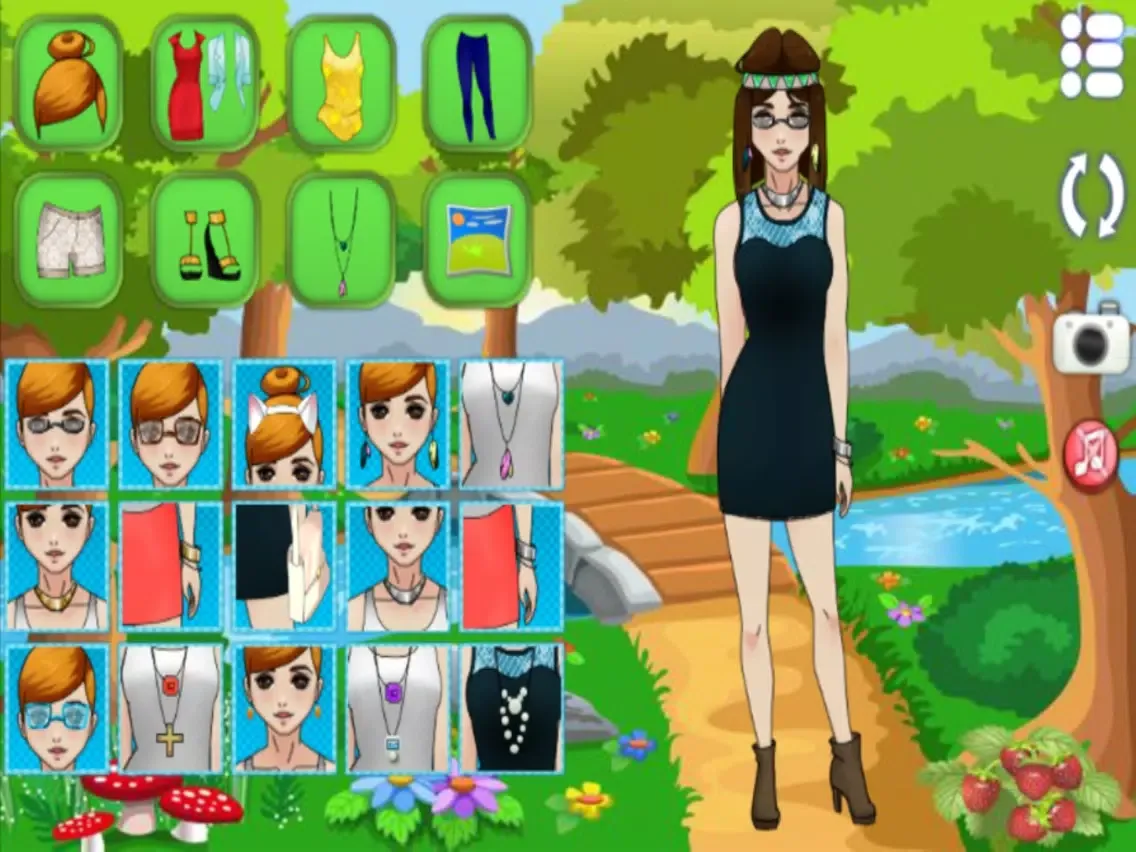 Screenshot di dress up beautiful doll iPad 