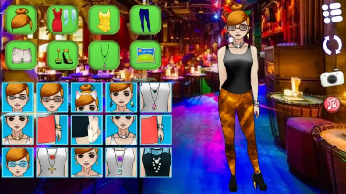 Screenshot di dress up beautiful doll