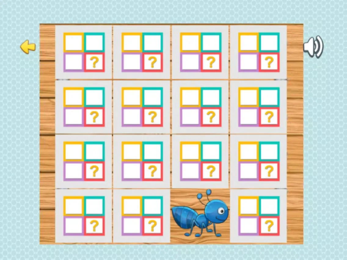 Скриншоты matching animal pictures - remember cards animal iPad 