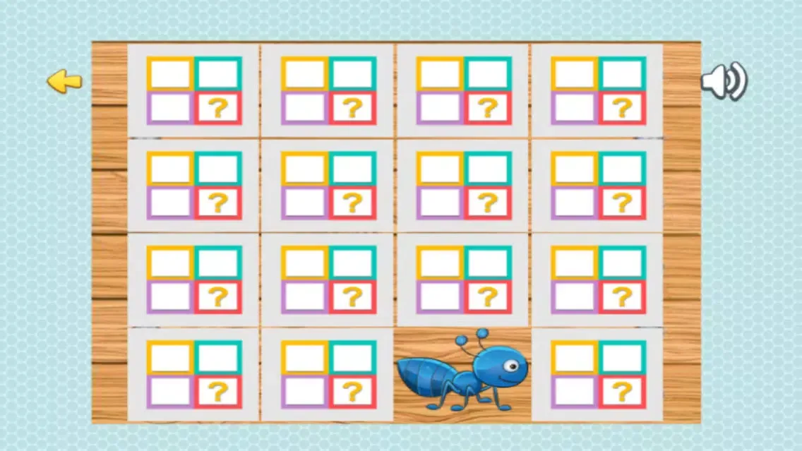 Скриншоты matching animal pictures - remember cards animal