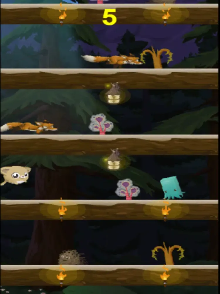 صور Kitty Meow Meow adorable - Cat Jump Night iPad 