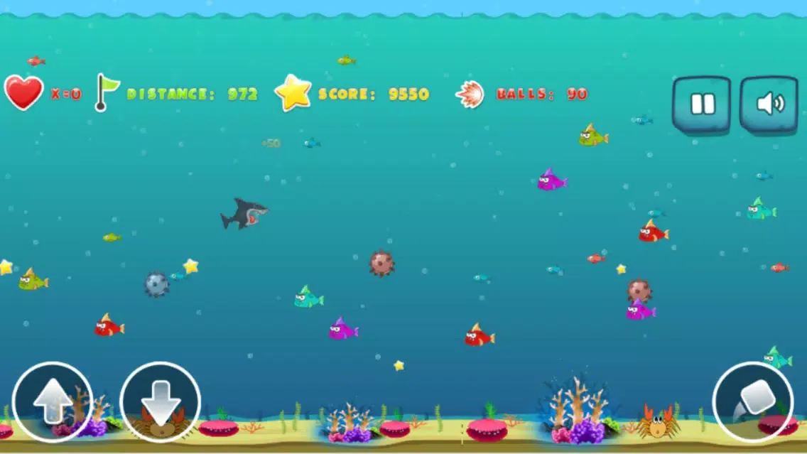 Screenshot di mad shark sea attack