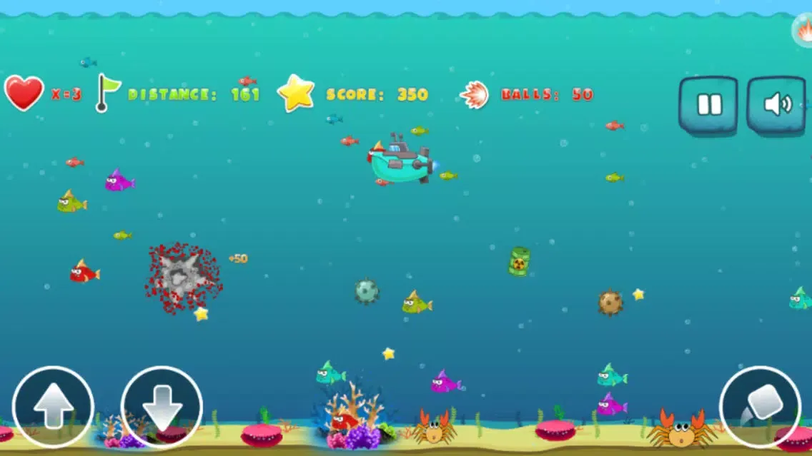 Screenshot di mad shark sea attack