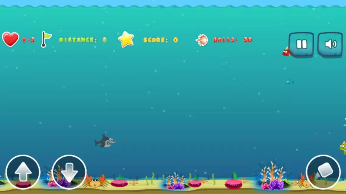 Screenshot di mad shark sea attack