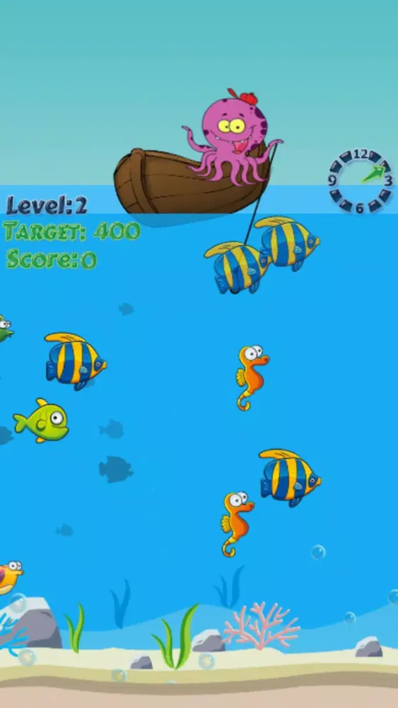 Tangkapan skrin Fishing Game Free for Kid