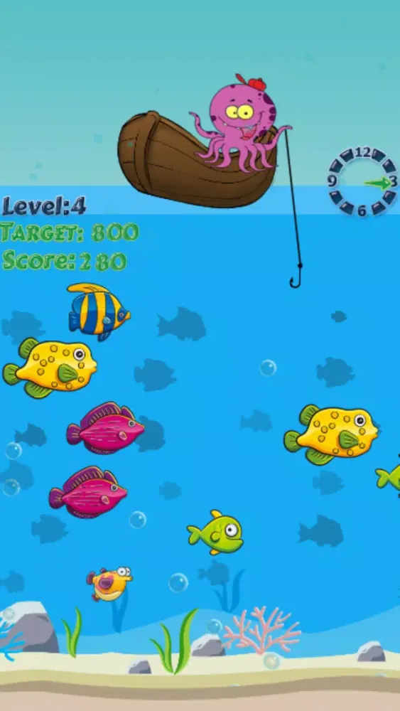 Tangkapan skrin Fishing Game Free for Kid