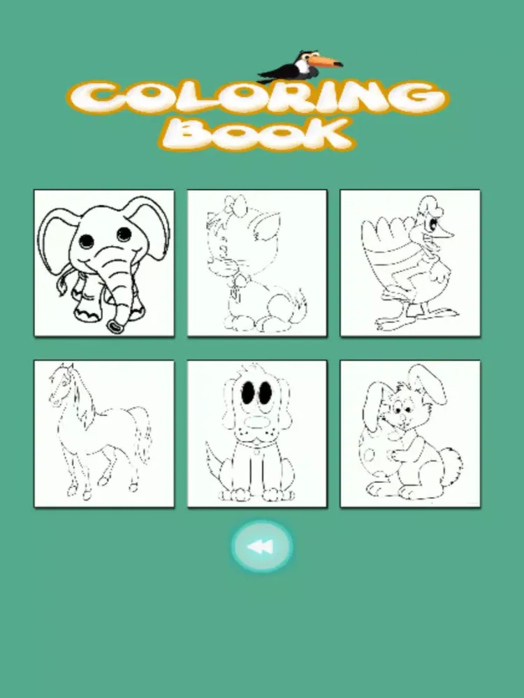 Captures d'écran de Kids Coloring Book - Cute Animals Kumamoto iPad 